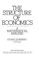 EUGENE SILBERBERG THE STRUCTURE OF ECONOMICS Ebook Kindle Editon