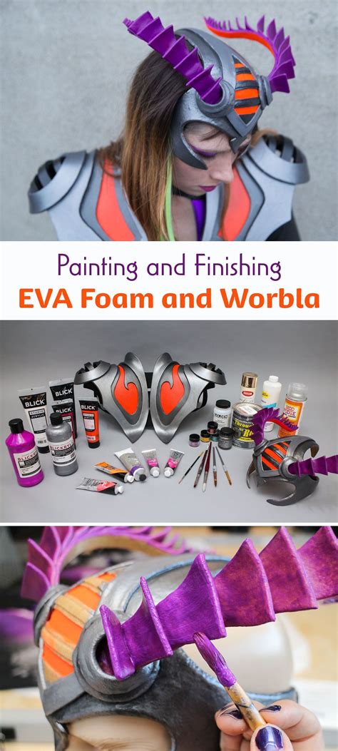 EVA foam or Worbla.