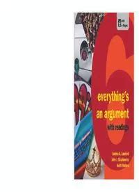 EVERYTHINGS AN ARGUMENT 6TH EDITION PDF BOOK Doc