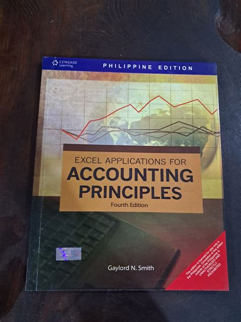 EXCEL APPLICATIONS FOR ACCOUNTING PRINCIPLES SOLUTIONS MANUAL Ebook PDF