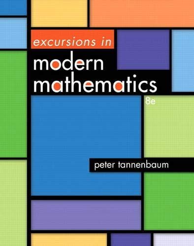 EXCURSIONS IN MODERN MATHEMATICS 8TH EDITION Ebook Reader