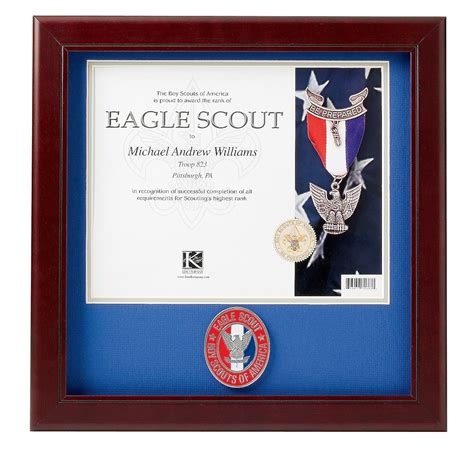 Eagle Scout Certificate Frame: A Legacy of Accomplishment