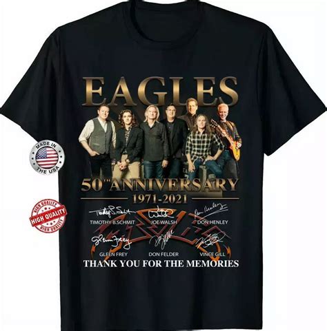 Eagles Band Shirt: Timeless Symbol of Rock and Roll Legend