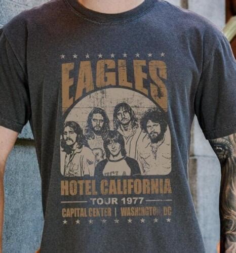 Eagles Hotel California T-Shirt: A Timeless Symbol of Rock and Roll Grandeur