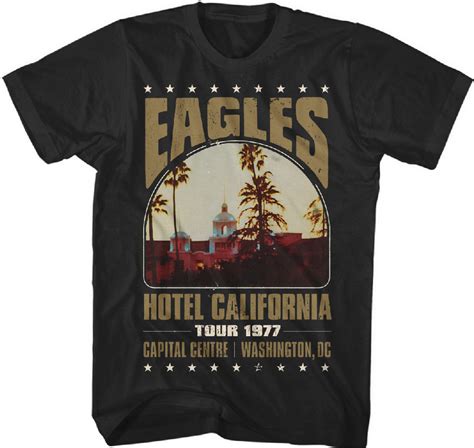 Eagles Hotel California T-shirt: A Timeless Symbol of Rock 'n' Roll