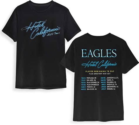 Eagles T-shirt Band: Soaring High in the Music Industry