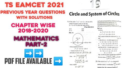 Eamcet Botany Chapter Wise Questions With Solutions PDF