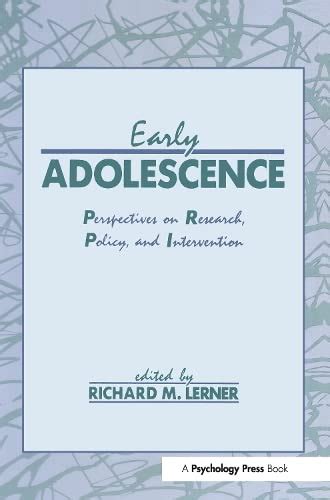 Early Adolescence Perspectives on Research, Policy, and Intervention 1st Edition PDF