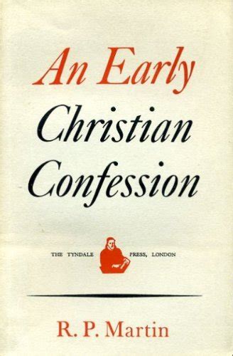 Early Christian Confession Philippians Doc