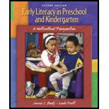 Early Literacy in Preschool and Kindergarten A Multicultural Perspective 2nd Edition Reader