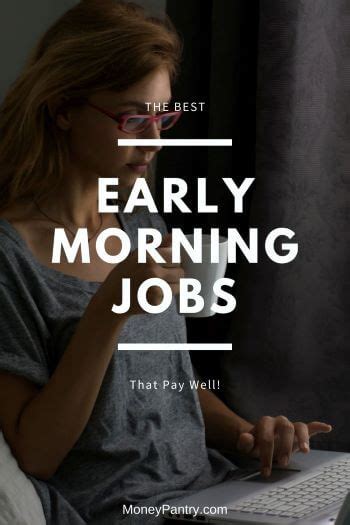 Early Morning Jobs Near Me: A Comprehensive Guide to Finding Work Before Dawn