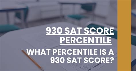 Earning a 930 SAT Score: A Mark of Distinction