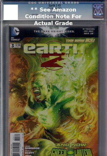 Earth 2 3 Sketch Variant First Print CGC Graded See Amazon Condition for Grades of Each Listing PDF