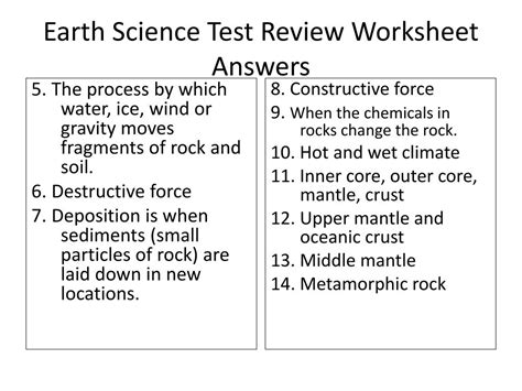 Earth Science Assessment Answers Epub