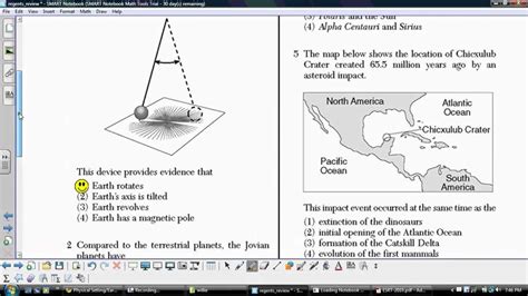 Earth Science January 26 2012 Answers Doc