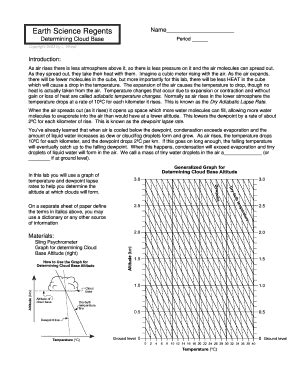 Earth Science Regents Determining Cloud Base Answers Kindle Editon