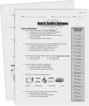 Earth Science Unit 6 Test Answer Kindle Editon