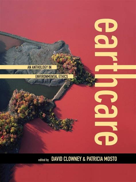 Earthcare An Anthology in Environmental Ethics PDF