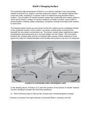 Earths Changing Surface Review Answers Reader