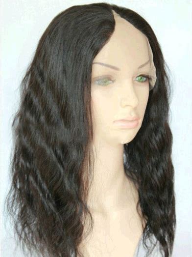 Easeful Black Wavy Long U Part Wigs