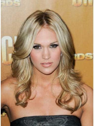 Easeful Blonde Wavy Long Celebrity Wigs