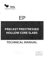 Eastern Pretech Hollow Core Slab Catalogue