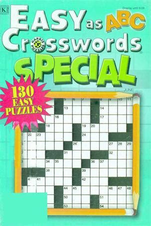 Easy As ABC Crosswords Kindle Editon