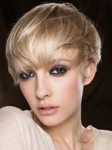 Easy Blonde Straight Cropped Human Hair Wigs 2025