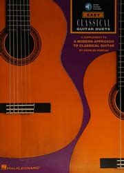 Easy Classical Guitar Duets: Book/CD Pack (Fretted) PDF