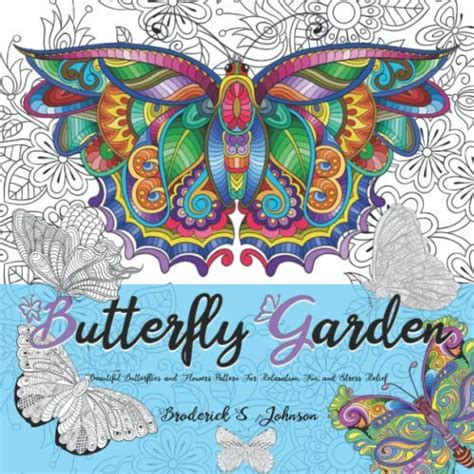 Easy Coloring books for adults relaxation Flower Floral Butterfly and Bird with Simple pattern for beginner Doc