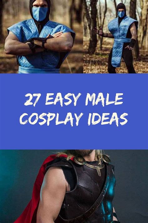 Easy Cosplay Ideas for Men: Transform into Iconic Characters with Minimal Effort