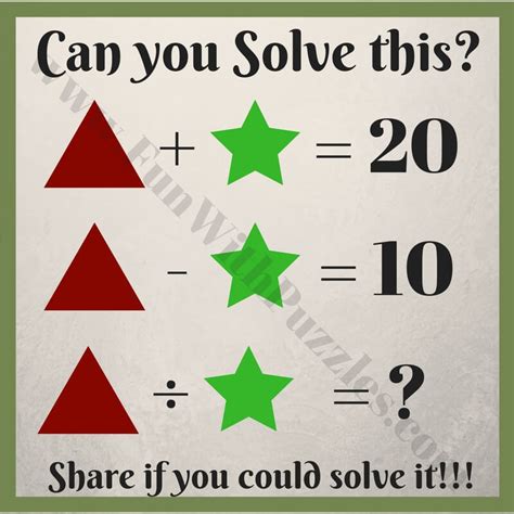 Easy Math Puzzles With Answers Epub