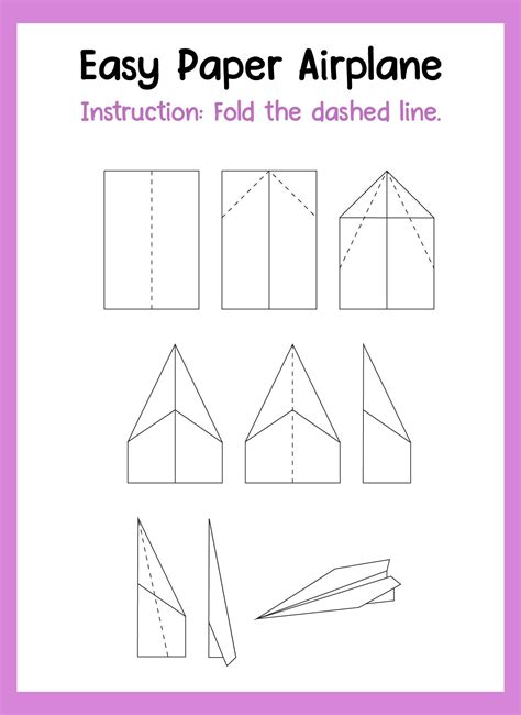 Easy Paper Airplane Templates