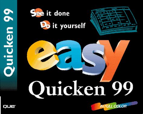 Easy Quicken Deluxe 99 PDF