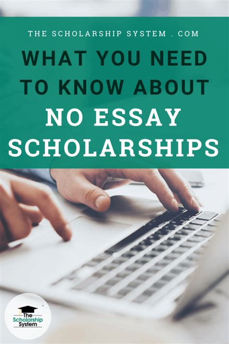 Easy Scholarships to Apply for with No Essay Requirement