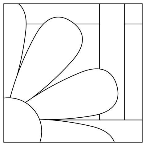 Easy Stained Glass Templates