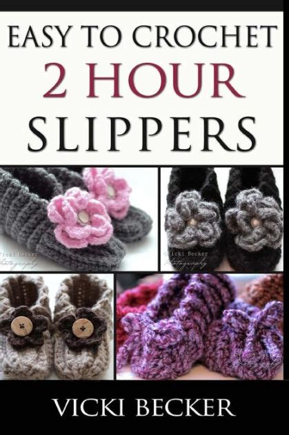 Easy To Crochet 2 Hour Slippers Reader