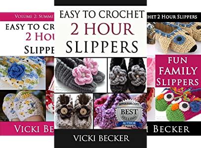 Easy To Crochet 2 Hour Slippers 3 Book Series Epub