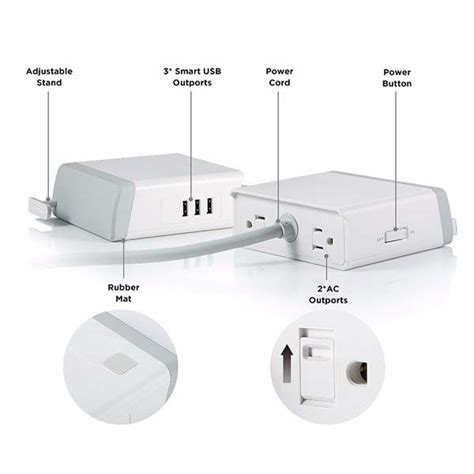 EasyAcc USB Ports Electrical Protector Charging Doc