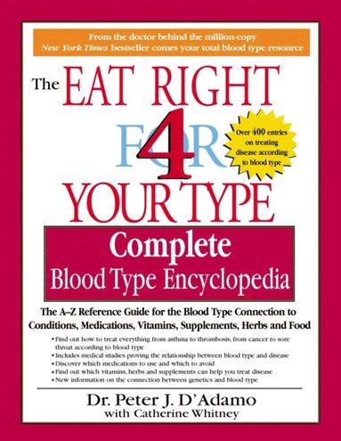 Eat Right for 4 Your Type Complete Blood Type Encyclopedia PDF