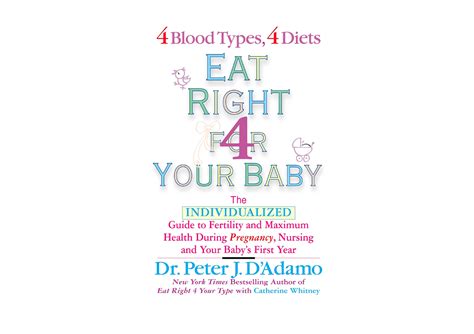 Eat Right for Your Baby The Individulized Guide to Fertility and Maximum Heatlh During Pregnancy Eat Right 4 Your Type Doc