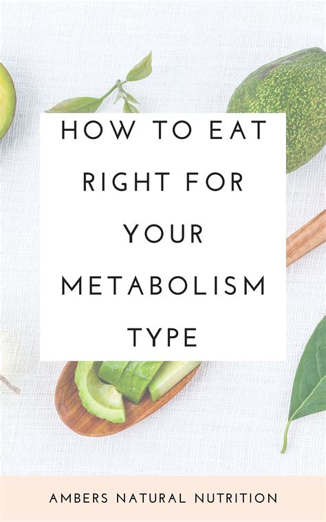 Eat Right for Your Metabolism PDF
