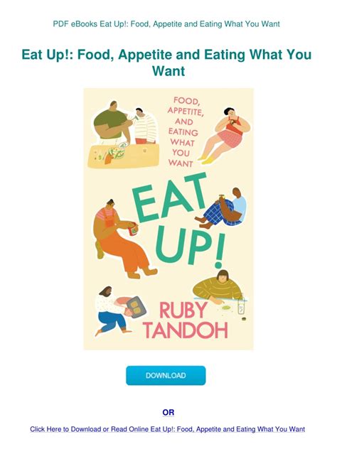 Eat Up Food Appetite and Eating What You Want Reader