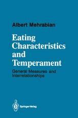 Eating Characteristics and Temperament General Measures and Interrelationships Doc