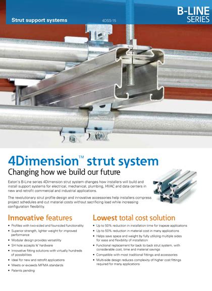 Eaton B Line Strut Catalog