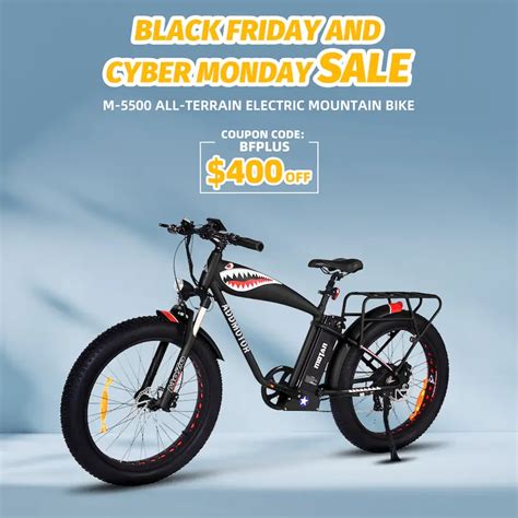 Ebike Black Friday Sales: 50% Off, Save Up to $1000 on Electric Bikes