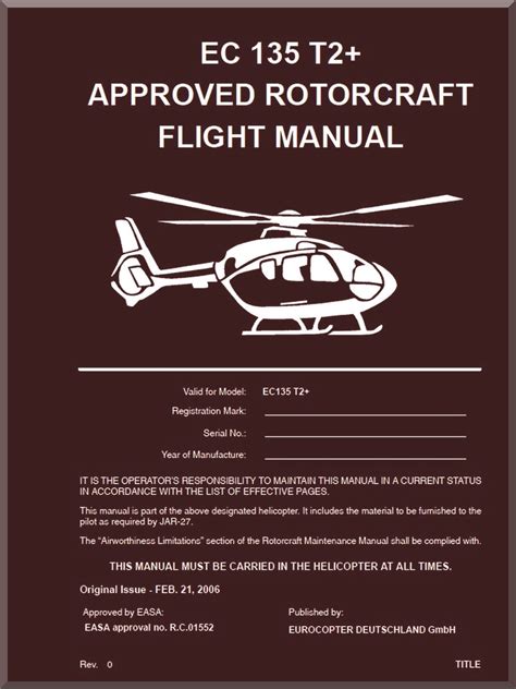 Ec 130 T2 Flight Manual Ebook Doc