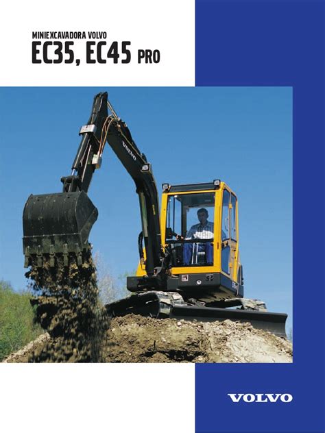 Ec35, Ec45 Pro, English Volvo Construction Equipment Ebook Doc