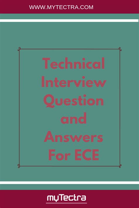 Ece Core Company Technical Questions And Answers PDF