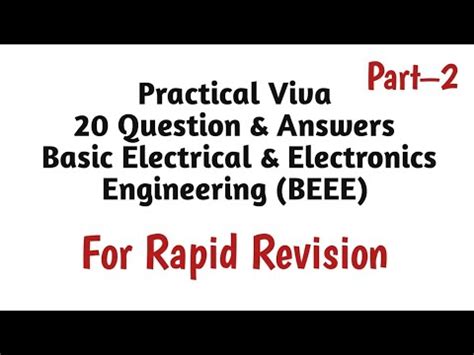 Ece Practical Viva Questions With Answers Kindle Editon